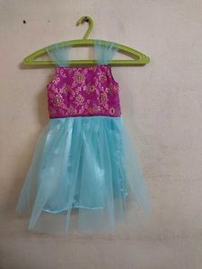 New Stitched party baby frock