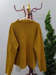 Mustard Knit Sweater