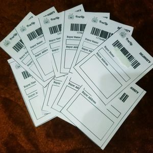 15 PIC PRINTED SHIPPING LABELS