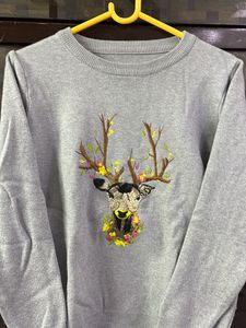DEER FACE SWEATER