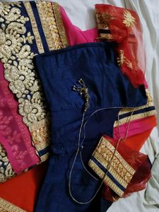 Elegant Pink Saree