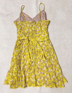 Yellow Mini Dress