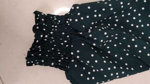 Polka Dot Crop Top