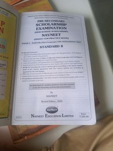 Scholarship Std 8