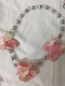 Floral Beaded Necklace