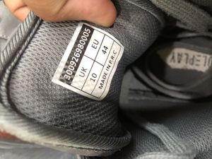 Gray High-Top Sneakers UK10