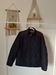 INDIAN NAVY BLUE QUILTED LIGHWEIGHT JACKET UNISEX