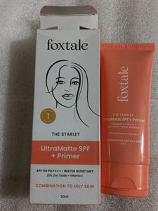 Foxtale Tinted Sunscreen