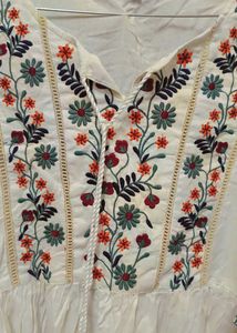 Boho Embroidered Tunic Dress