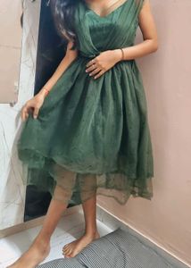 Green Polka Dot Dress