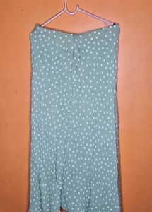 Beautiful Olive Green Skirt