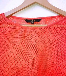Coral Net Top