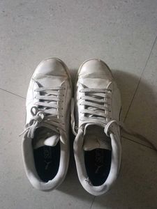 Puma White Casual Sneakers