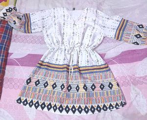 Boho Print Dress
