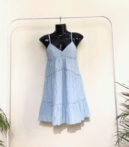 Blue A-Line Dress (Women’s)