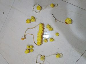 Flower Set For Haldi Function