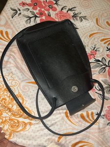 Black Bucket Bag