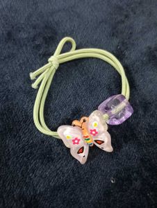 🦋 Butterfly Charm Hair Tie Set 🦋