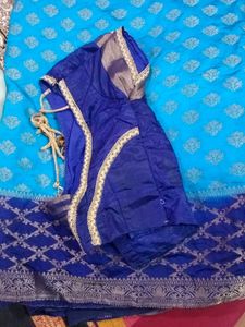 Sky Blue Saree