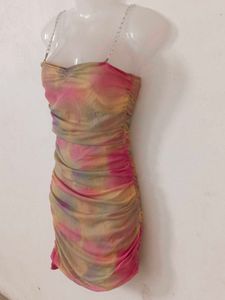 SEXIEST TIE- DYE CHAIN BODYCON