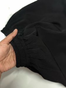 Classic Black high waist Straight Leg Pants