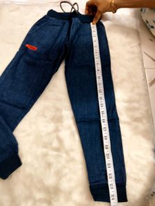 Denim Joggers For Girls 2-4 years