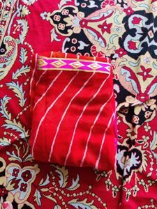 Lahariya Saree With Blouse