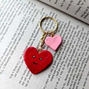 Cute Star &amp; Heart Keychain