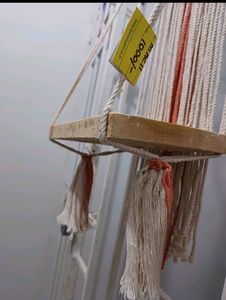 Macrame Wooden Shelf