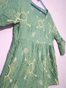 Floral Embroidered Top