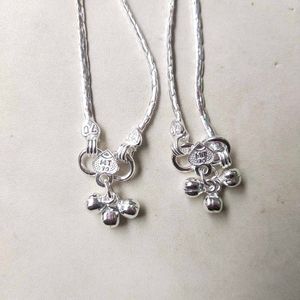 Pure Silver Chain Anklets पायल 1जोडि  For Women