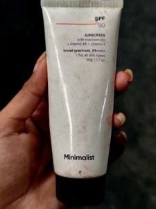 I Am Selling A Sunscreen SPF 50+ Brand Minimalist