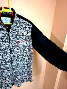 Royal Floral Panel Shirt – Regal Style