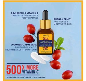 Goji Berry Sunscreen SPF 50+++ Serum 30ml