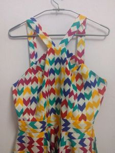 Colorful Print Sundress