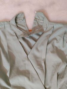 Mint Green Puff Sleeve Top