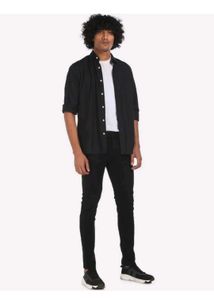 Flying Machine Black Denim Jeans