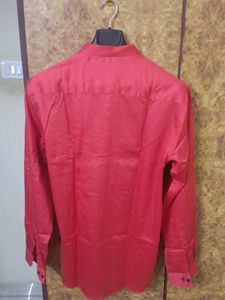 Stylish Red short Kurta For Men, size-L