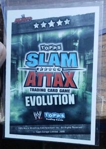 Topps Slam Attax Evolution Triple H Champion Card