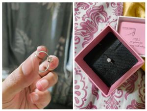 Giva 925 Silver Cubic Beauty Ring