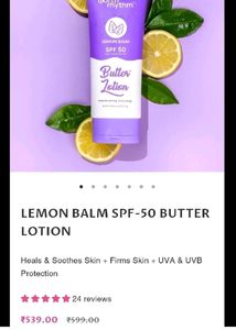 Earth Rhythm Face &amp; Body lotion -SPF 50