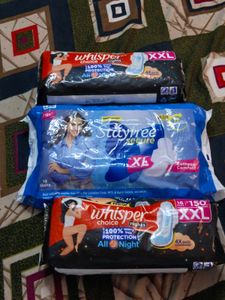 (50 Unit Combo) Sanitary Napkin Bundle