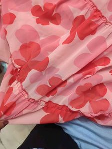 Midi Length Floral Dress