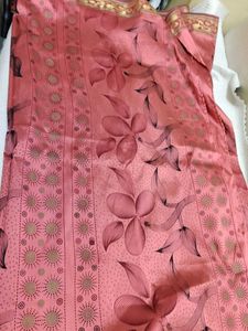 Rust Saree