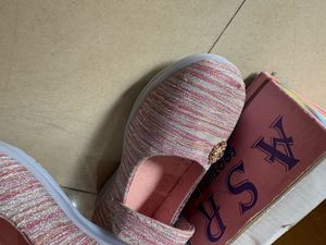 Cute Pink Baby Shoes