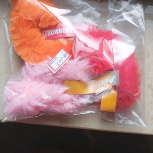 Strawberry Fur Hair Accessories