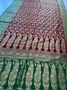 Pure Silk Handloom Jungla Banarasi
