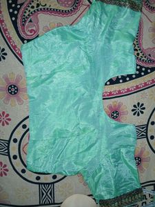 Mint Green Sari Blouse