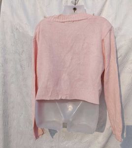 Shein Pearl Embellished Cardigan💕