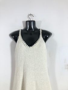 Off White Knitted Dress(Women’s)